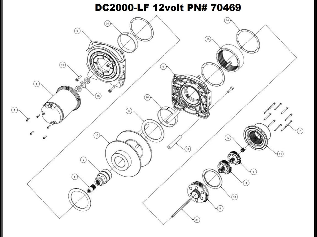 dc2000 70469 parts