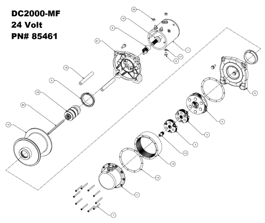 dc2000 85461 parts