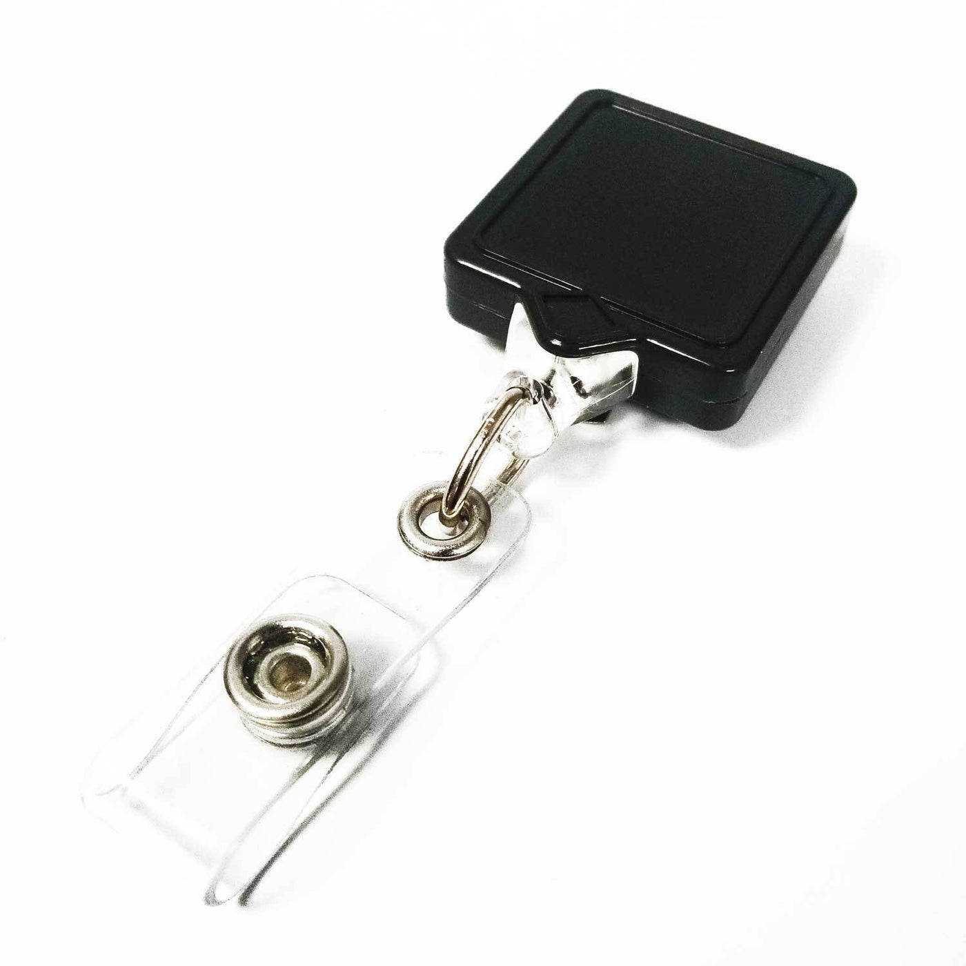 Square MINI-BAK Badge Holder | KEY-BAK Retractable Reels