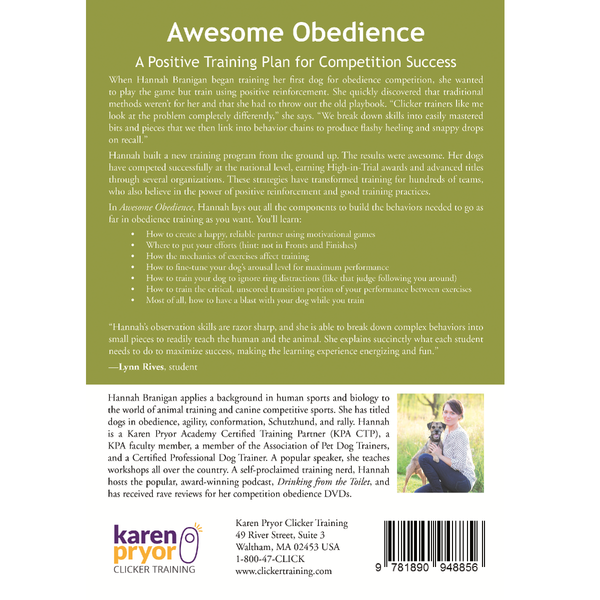 57  Awesome Obedience Book 