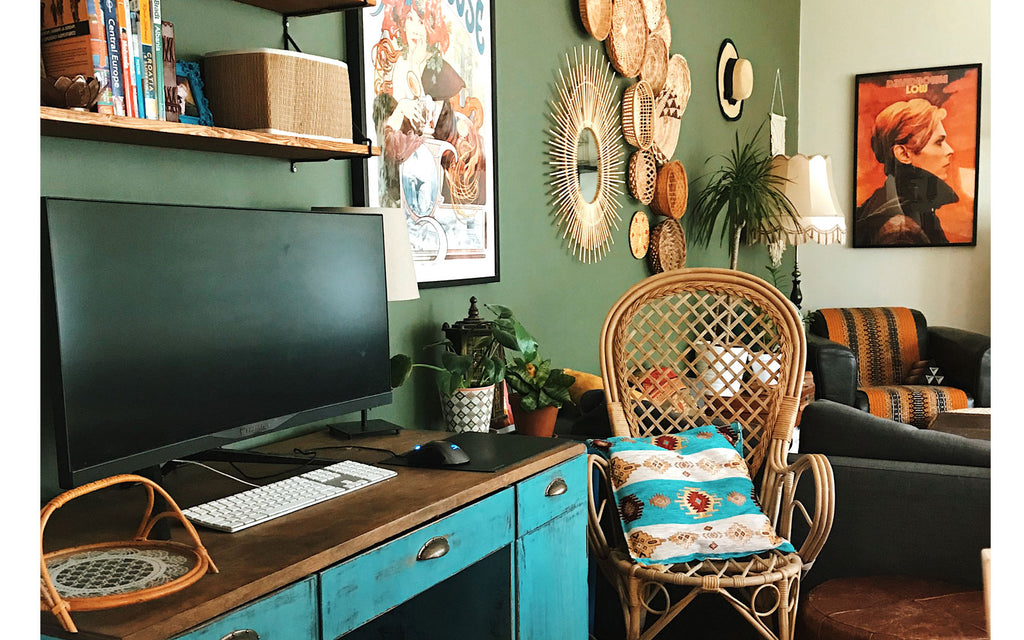 House Tour - Eclectic boho apartment | The Inkabilly Blog
