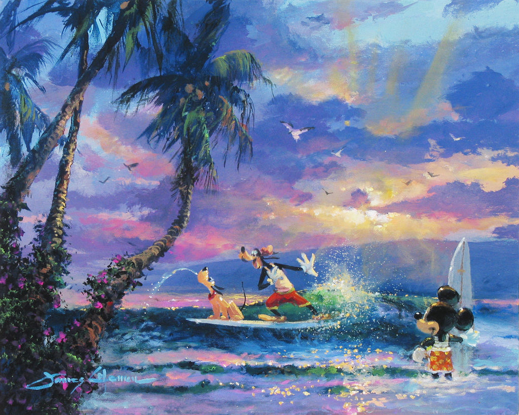 Disney "Summer Escape" by James Coleman Art Center Gallery