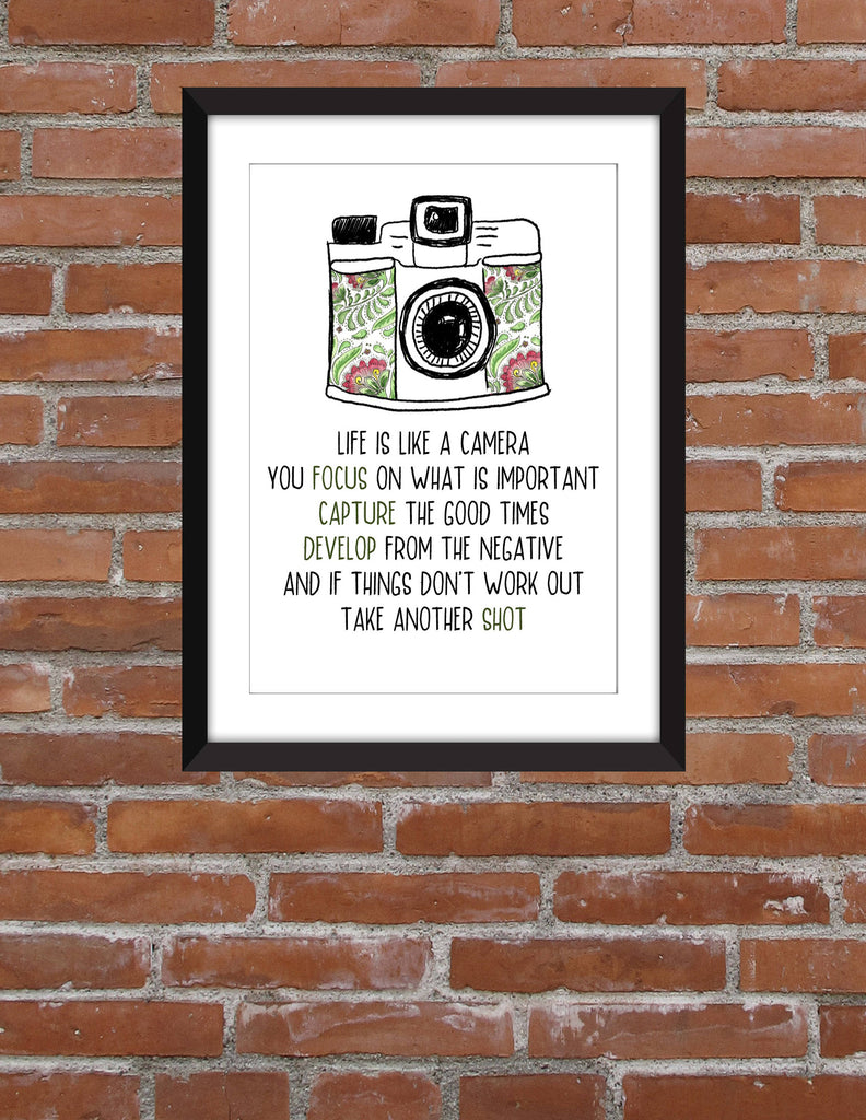 life-is-like-a-camera-quote-unframed-print-the-word-association