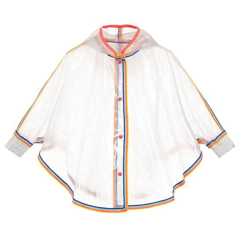 Childrens glitter transparent raincoat by Childrensalon