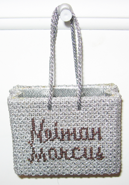 Needlepoint Neiman Marcus Shopping Bag Ornament Canvas – Needlepoint Inc