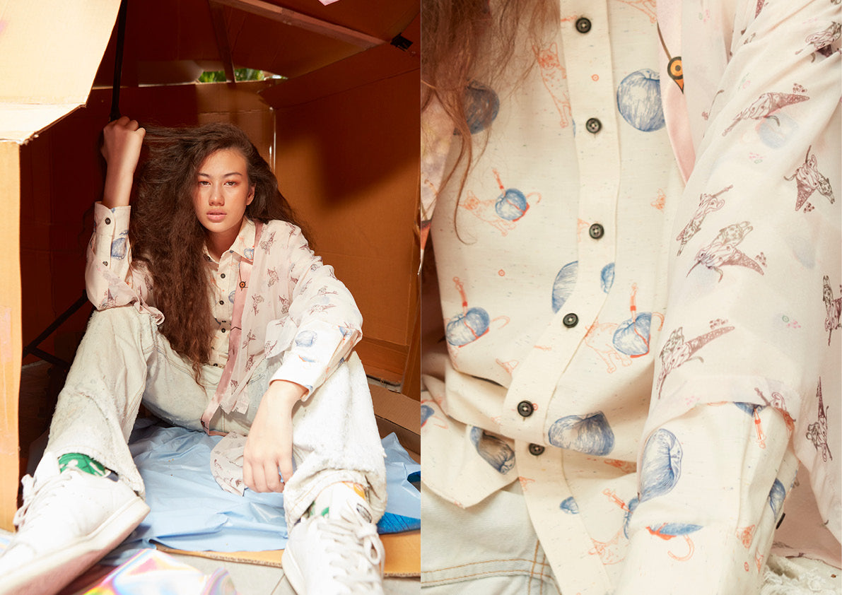 supersweet, moumi, super sweet, supervixen, campaign, lookbook, photo shoot, vihn, fashion, style