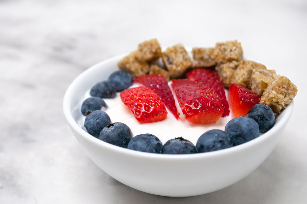 Ommie Snacks gluten-free vegan nut-free bars breakfast bowl