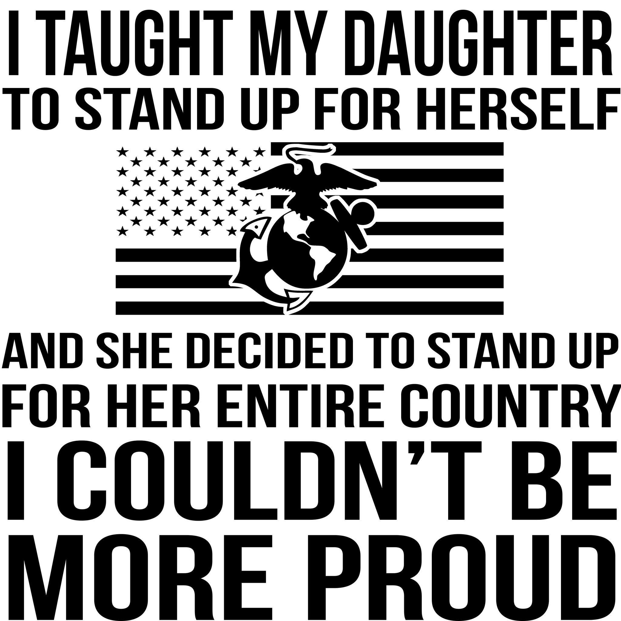 Marine Mom More Proud Decal – MotherProud