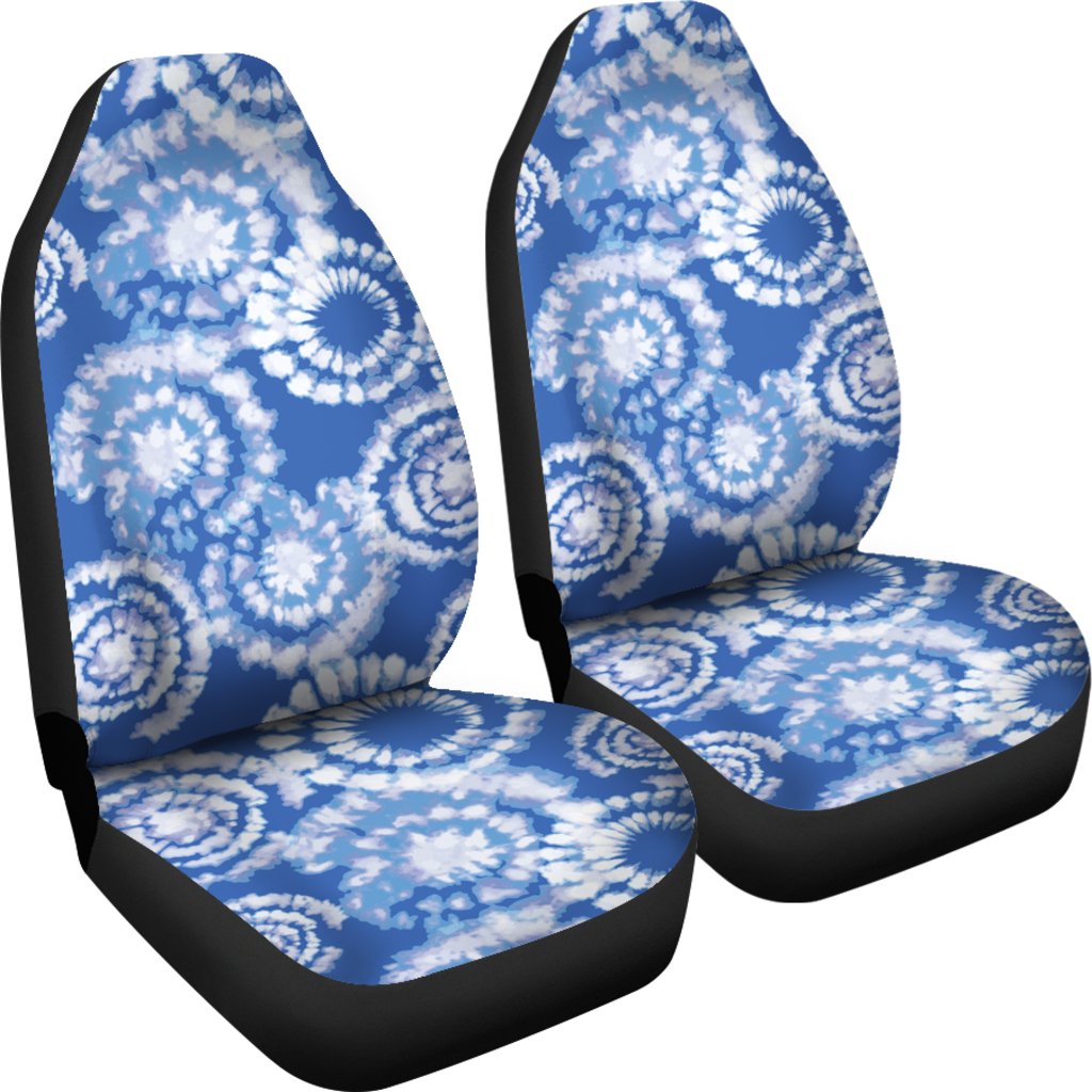 Tie Dye Blue Design Print Universal Fit Car Seat Covers – JorJune