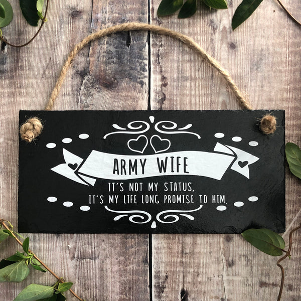 Army wife sign Military wife quotes By Lilybels.co.uk