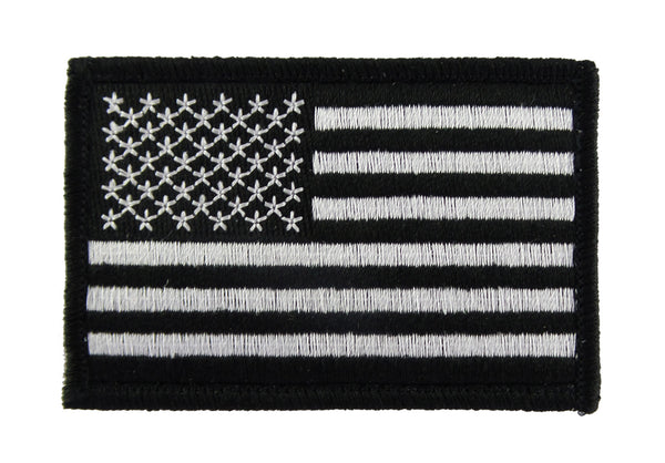 USA American Flag Tactical Velcro Fully Embroidered Morale Tags Patch ...