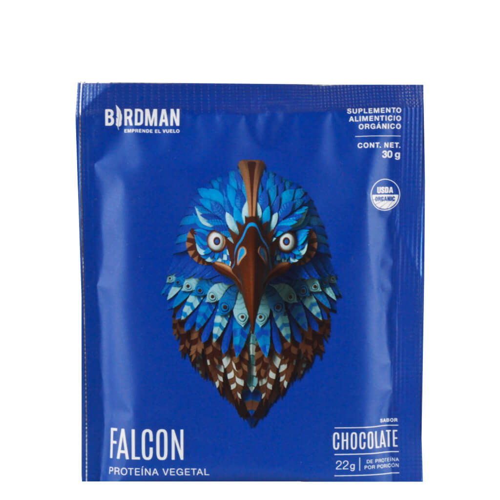 Birdman Falcon Proteína Vegetal Chocolate 30g Cocotli 6326