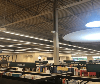 Entire bookstore needed a working cellular signal