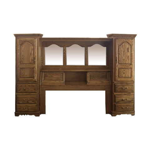 Pier Wall Units & Bedroom Sets | Oak For Less® - king size