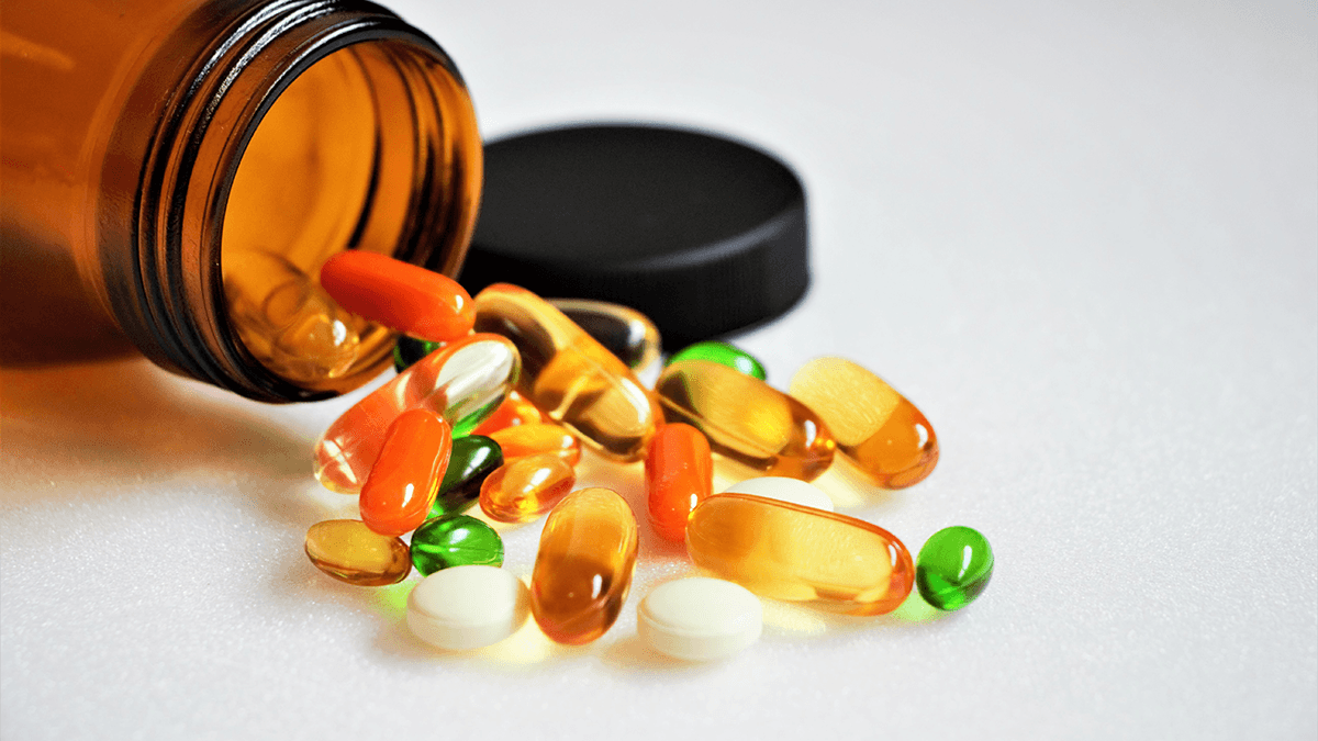 Dietary Supplement Pills and Capsules