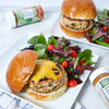 Sriracha Lime Turkey Burgers