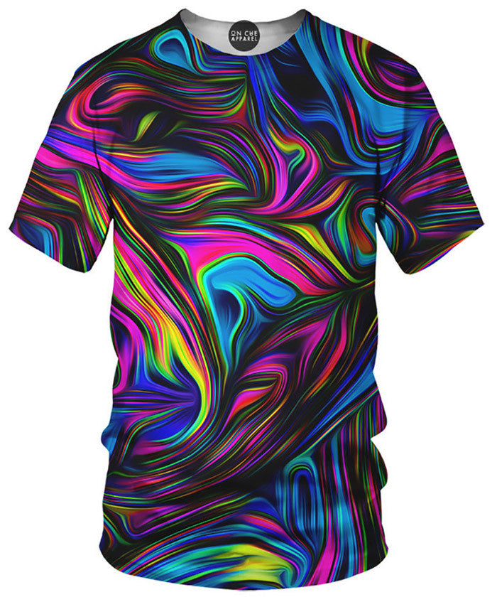 Neon Storm T-Shirt | RaverSwag