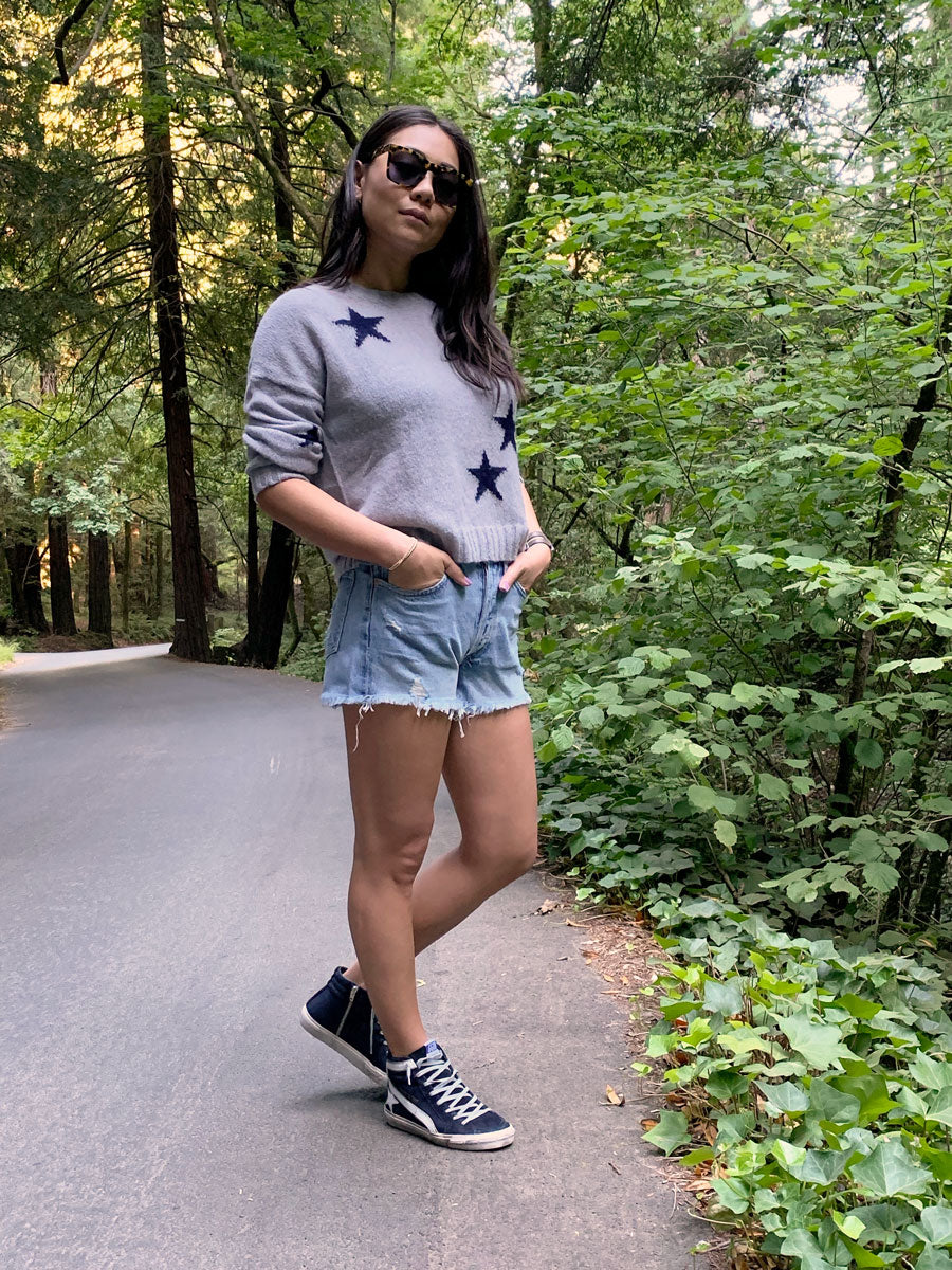 Navy 2025 summer sweater