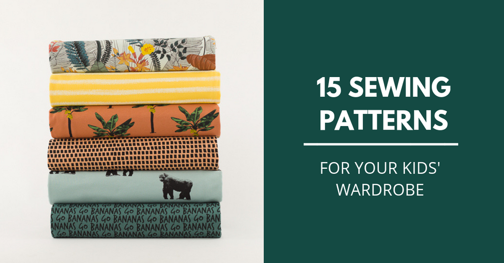 15 sewing patterns for kids