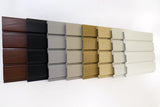 PVC Slatwall Multicolor 4 x 1 - foot or 8 x 1 - foot