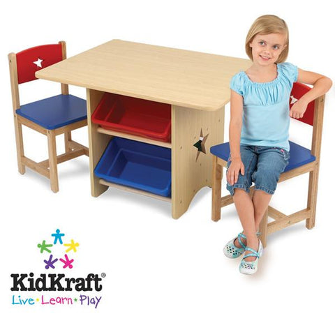 KidKraft Star Table & Chair Set 26912