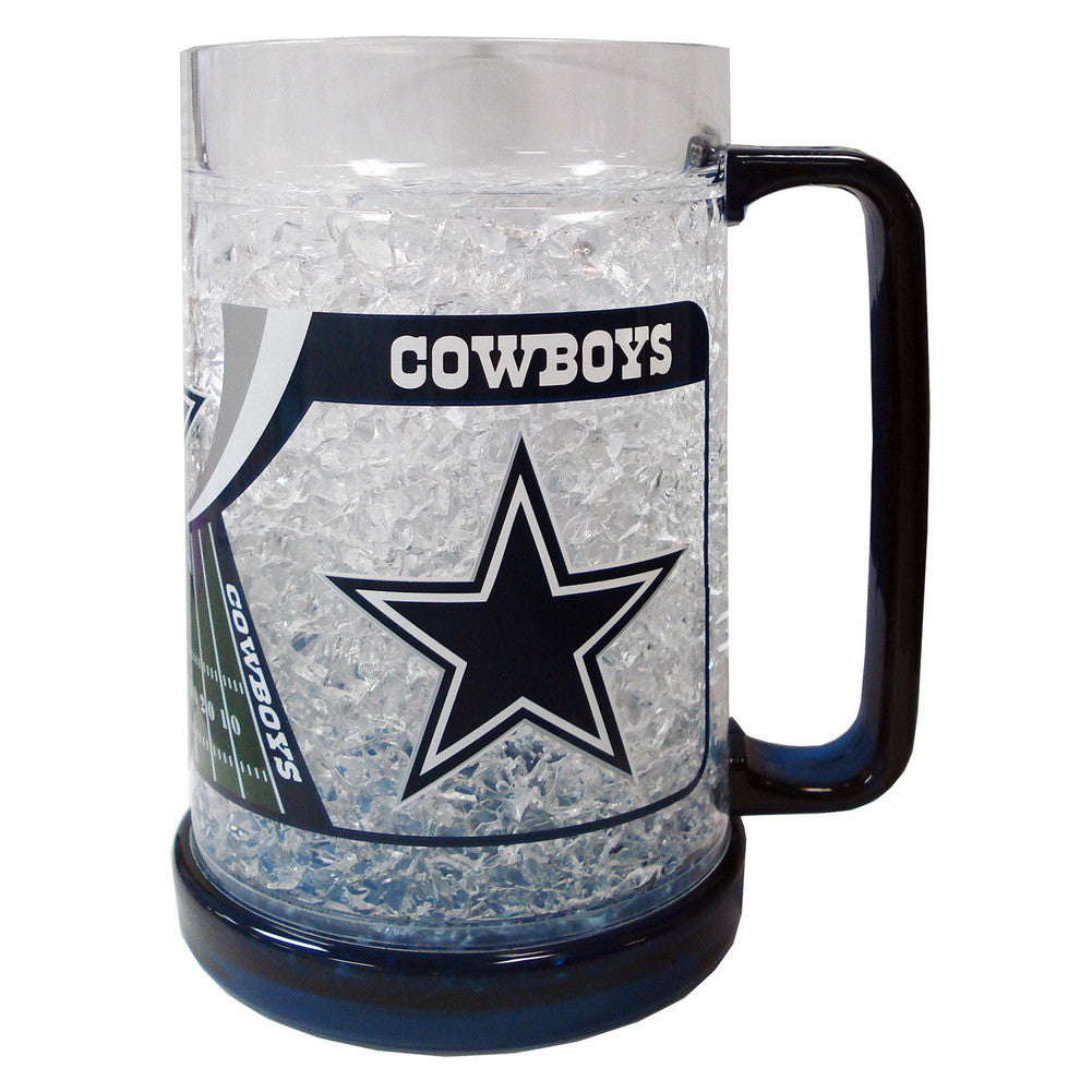 16Oz Crystal Freezer Mug NFL Dallas Cowboys