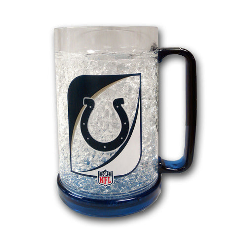 16Oz Crystal Freezer Mug NFL - Indianapolis Colts