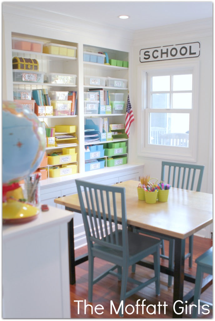 Pinterest Round-Up: 5 Amazing Homeschool Spaces