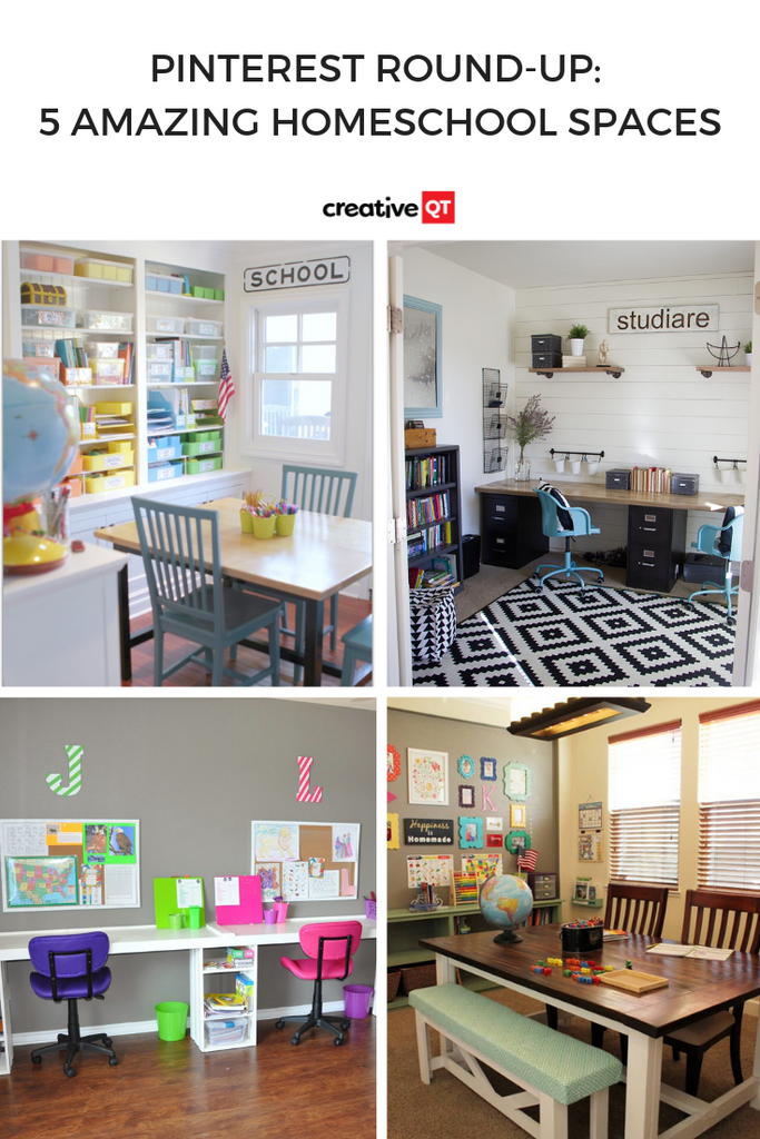 Pinterest Round-Up: 5 Amazing Homeschool Spaces – Creative QT