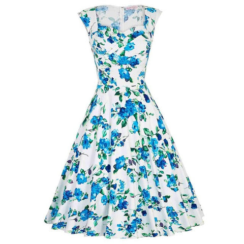 Rockabilly Floral Dress – World Store Deals