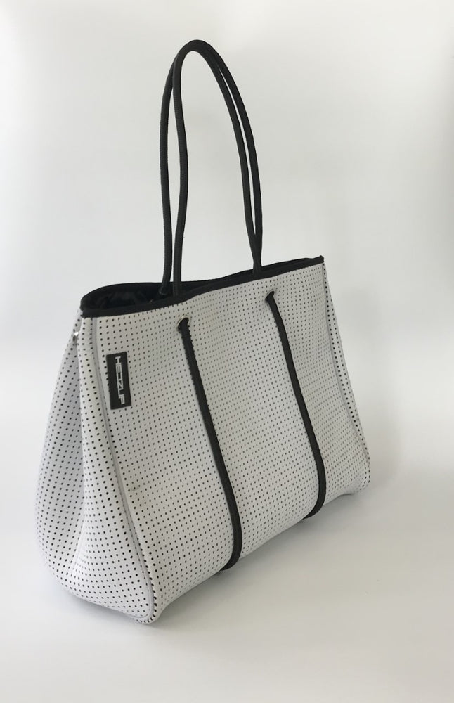 woven neoprene tote