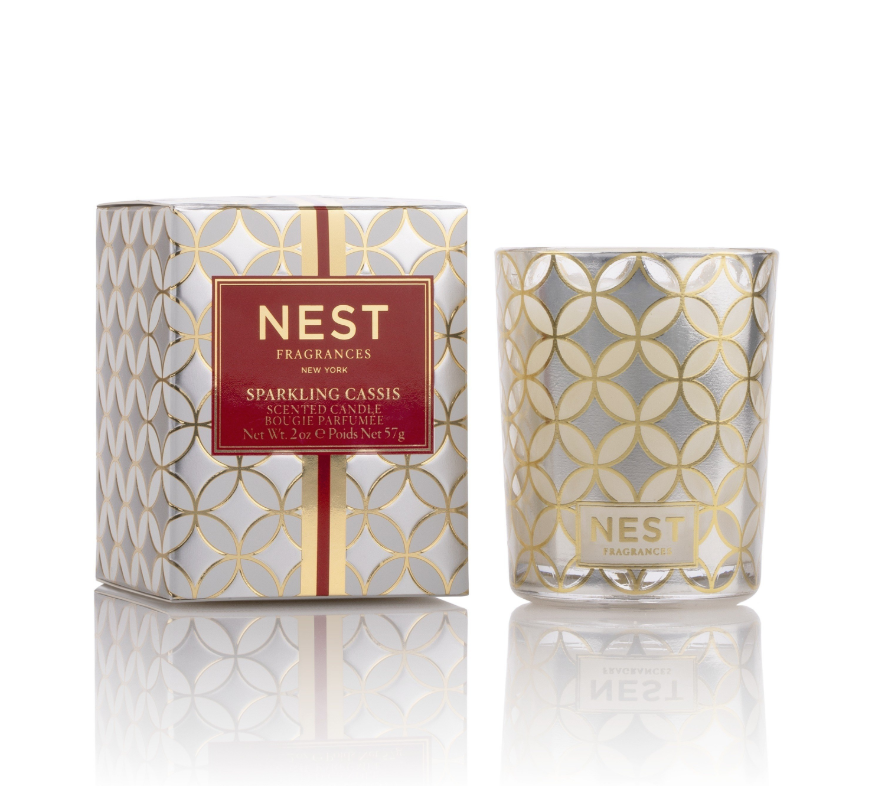Sparkling Cassis Votive Candle By Nest