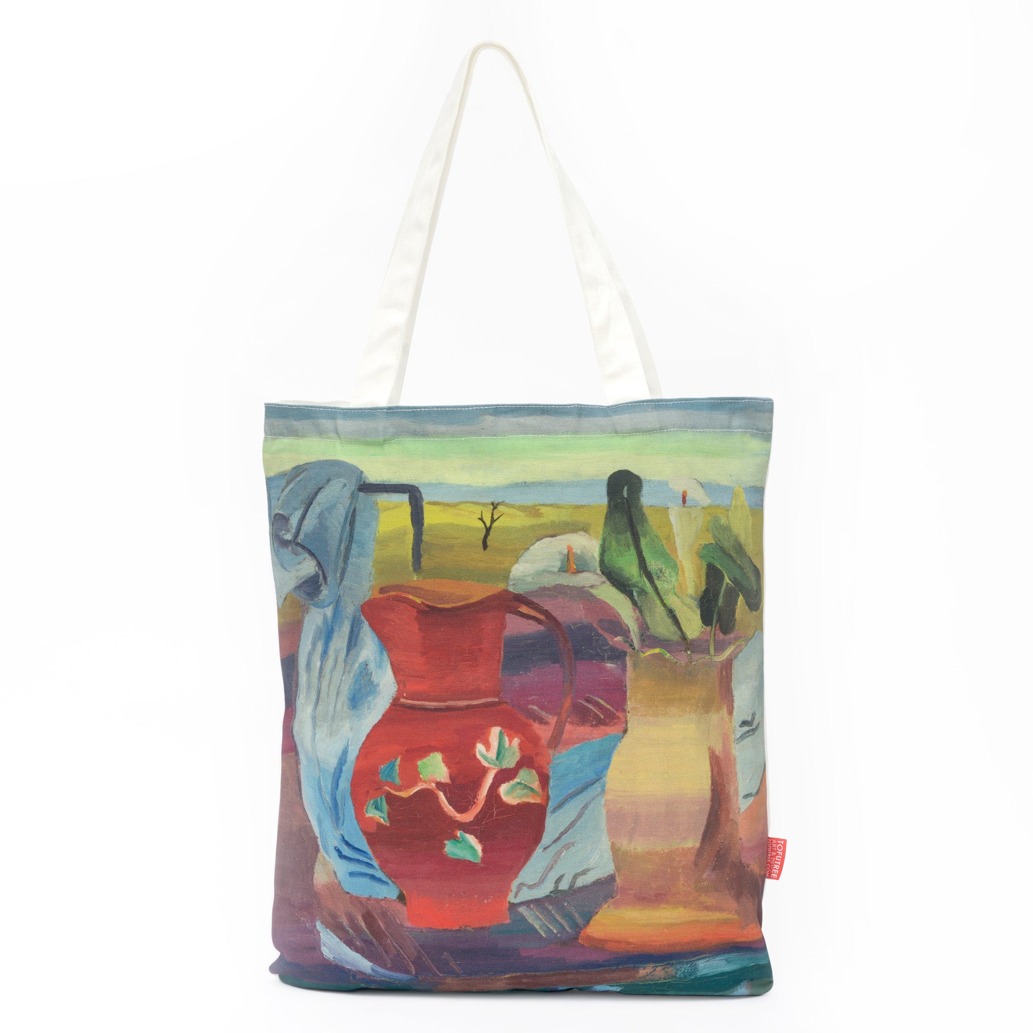 Red Jug Tote Bag Image
