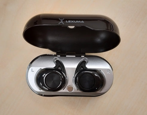 Lexuma XBud true wireless bluetooth earbuds earphones headphones charging case inside 辣數碼 真無線藍牙耳機 