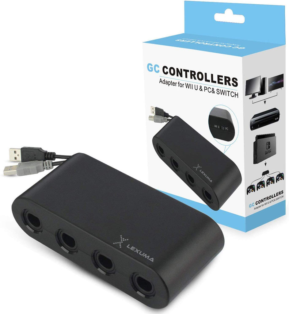 GameCube Controller Adapter for Wii U, Nintendo Switch and PC USB – Lexuma