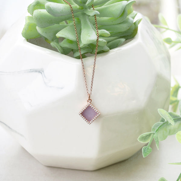 Jadeite Atelier : Lavender Jade Necklace