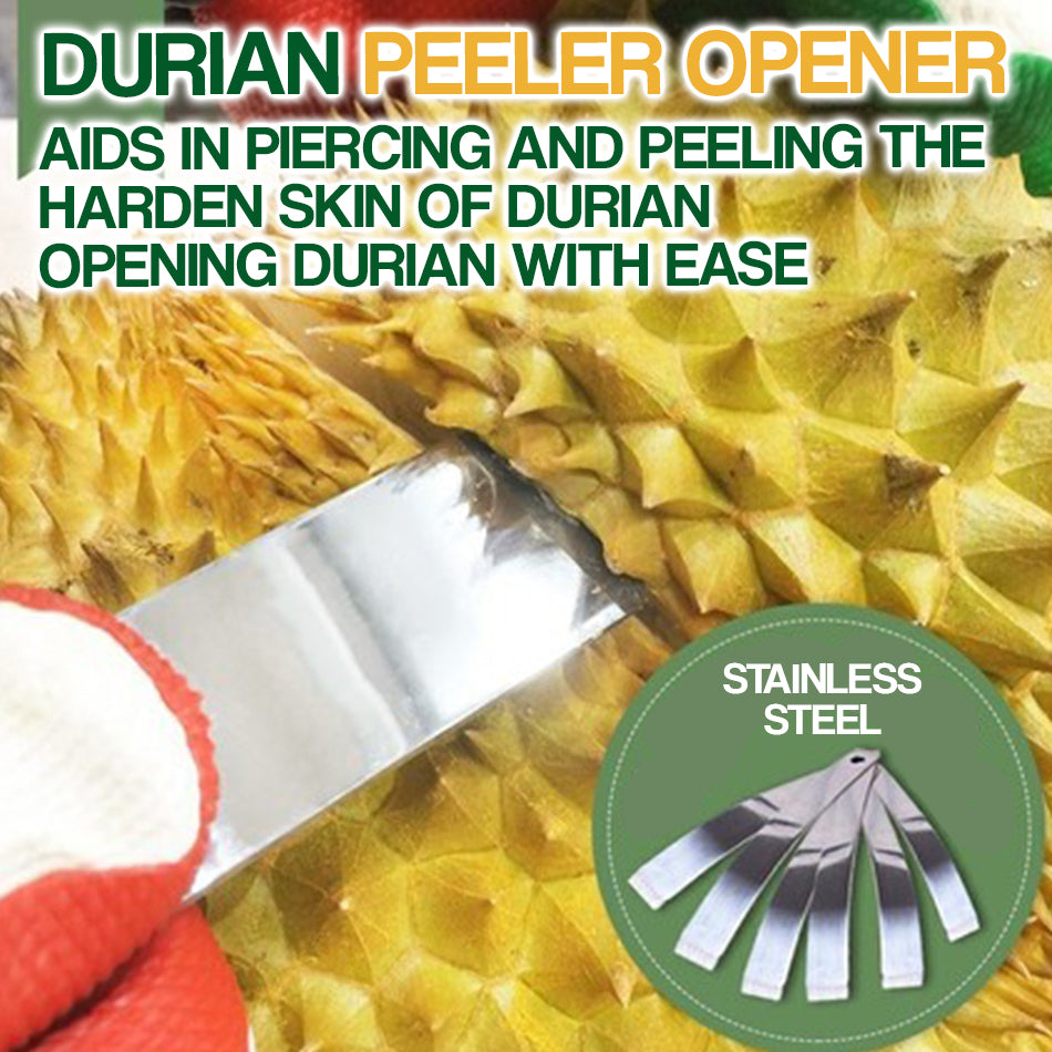 Stainless Steel Durian Peeling Knife Peeling Fruit Knife for Camping  Cooking