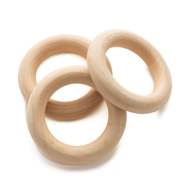 maple wood teething rings