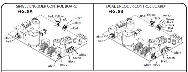 Genie chain and belt garage door opener motor replacement instructions for part 38727A.S