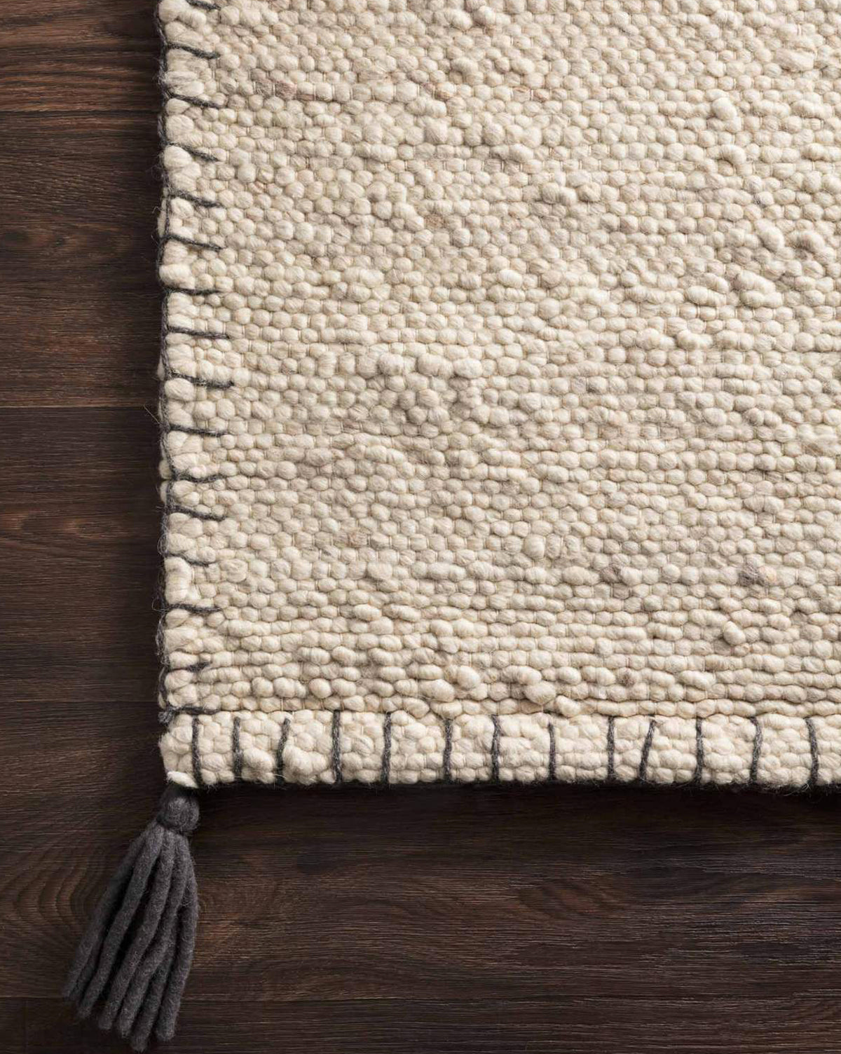 Kolkata Ivory HandTufted Wool Rug McGee & Co.