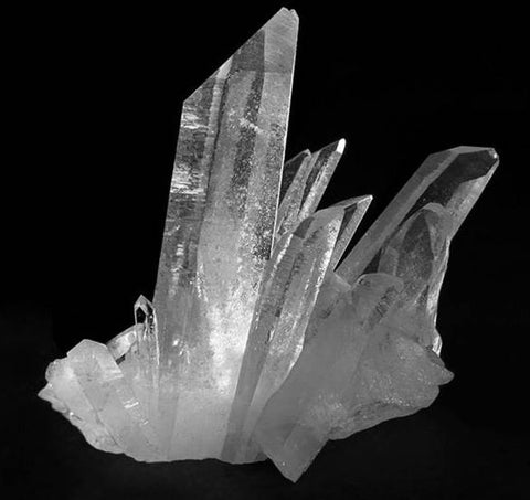 Sphatik clear crystal quartz