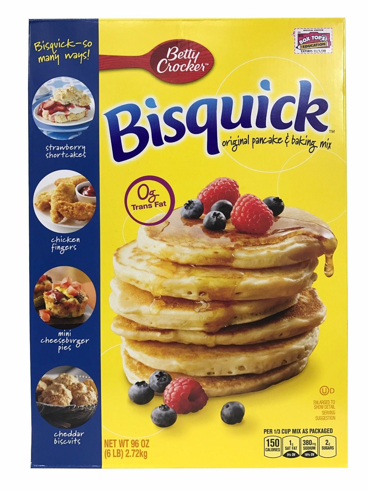 Betty Crocker Bisquick Original Pancake and Baking Mix 6 LB – Gainmart