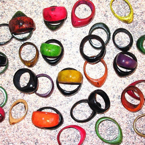 Wholesale Coconut Rings - Handmade & Fair Trade Coconut Jewelry ...