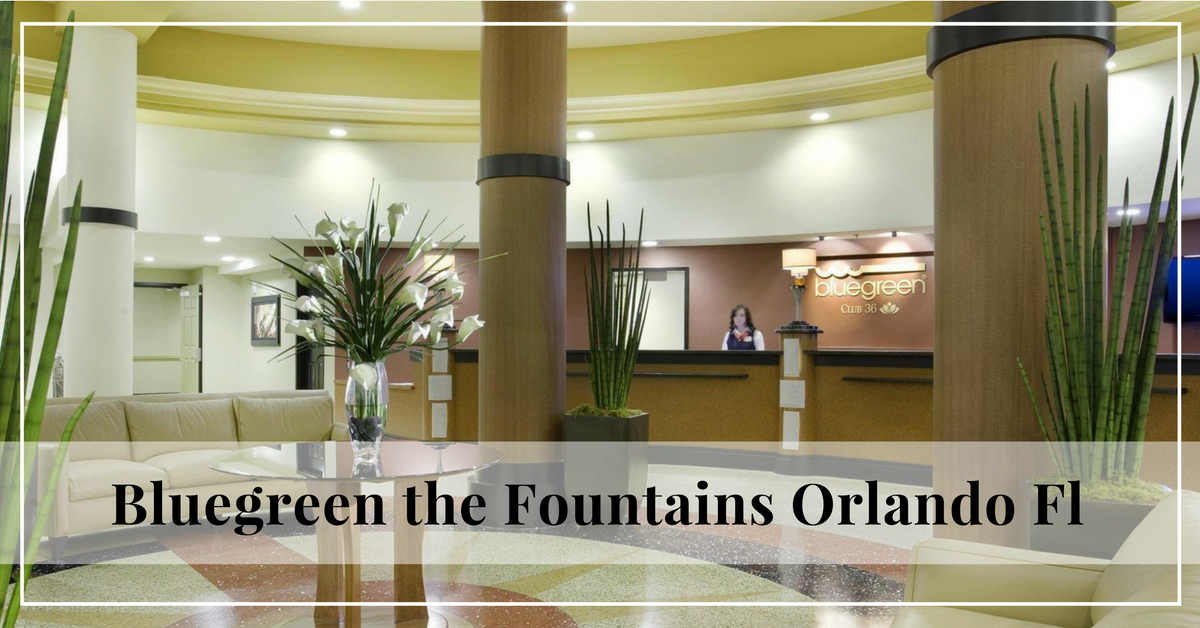 Bluegreen the Fountains Vacation Villas for Rent Orlando Tagged