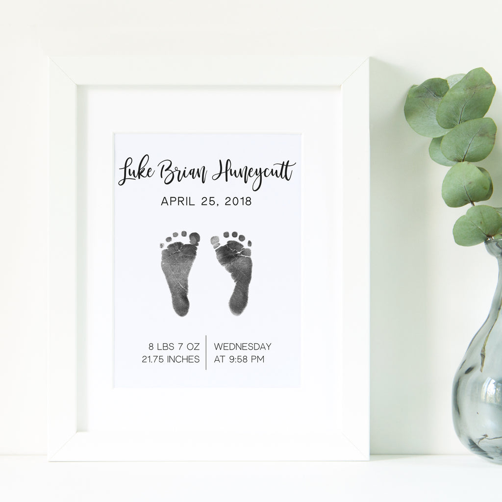 newborn-footprints-brown-paper-crafts