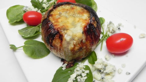 Grilled Blue Cheese Stuffed Onion