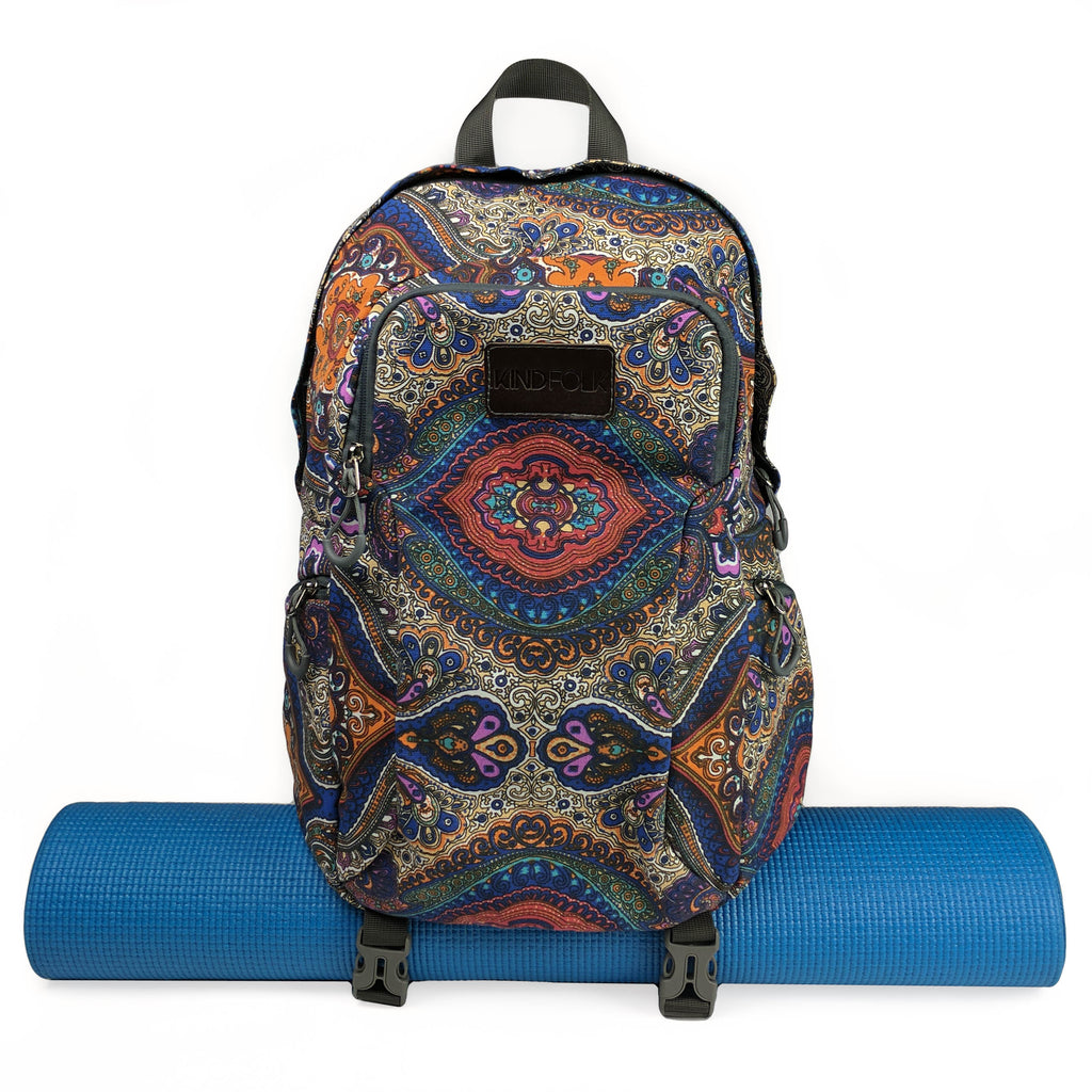 Yoga Mat Backpack With Two Straps (Celestial) - Kindfolk Athletics