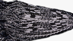 Round Custom Bracelets - (BK) - Black & Silver