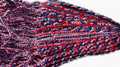 Round Custom Bracelets - (BR) - Royal Blue, Red, White