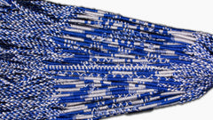 Round Custom Bracelets - (BR) - Royal Blue, Silver
